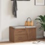 Banco de recibidor SANDNES madera maciza de pino 87x40x50 cm de , Bancos para recibidores y almacenamiento - Ref: Foro24-4010...