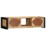 Mueble para la TV 100x30x25 madera maciza mango rugosa de , Muebles TV - Ref: Foro24-4013597, Precio: 160,16 €, Descuento: %