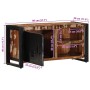 Mueble para la TV 80x30x40 madera maciza reciclada de , Muebles TV - Ref: Foro24-4013588, Precio: 165,33 €, Descuento: %