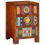 Mesita de noche 40x40x60 cm madera maciza de acacia de , Mesitas de noche - Ref: Foro24-4016491, Precio: 158,61 €, Descuento: %