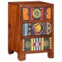 Mesita de noche 40x40x60 cm madera maciza de acacia de , Mesitas de noche - Ref: Foro24-4016491, Precio: 158,61 €, Descuento: %
