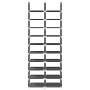Zapateros 2 uds 10 niveles negro 33x33x174 cm tejido no tejido de , Zapateros y organizadores de calzado - Ref: Foro24-410061...