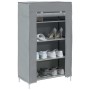 Zapatero gris 60,5x30x97 cm tejido no tejido de , Zapateros y organizadores de calzado - Ref: Foro24-4100621, Precio: 20,23 €...