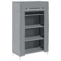 Zapatero gris 60,5x30x97 cm tejido no tejido de , Zapateros y organizadores de calzado - Ref: Foro24-4100621, Precio: 20,23 €...