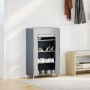 Zapatero gris 60,5x30x97 cm tejido no tejido de , Zapateros y organizadores de calzado - Ref: Foro24-4100621, Precio: 20,23 €...