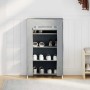 Zapatero gris 60,5x30x97 cm tejido no tejido de , Zapateros y organizadores de calzado - Ref: Foro24-4100621, Precio: 20,23 €...