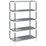 Zapatero gris 60,5x30x97 cm tejido no tejido de , Zapateros y organizadores de calzado - Ref: Foro24-4100621, Precio: 20,23 €...