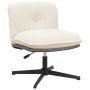 Silla de oficina giratoria tejido imitación lana rizada crema de , Sillas - Ref: Foro24-4105384, Precio: 122,52 €, Descuento: %