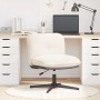 Silla de oficina giratoria tejido imitación lana rizada crema de , Sillas - Ref: Foro24-4105384, Precio: 122,52 €, Descuento: %