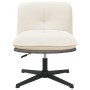 Silla de oficina giratoria tejido imitación lana rizada crema de , Sillas - Ref: Foro24-4105384, Precio: 122,52 €, Descuento: %