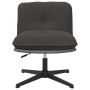 Silla de oficina giratoria imitación lana rizada gris oscuro de , Sillas - Ref: Foro24-4105386, Precio: 119,60 €, Descuento: %