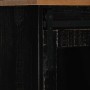 Aparador HALDEN 2 puertas correderas negro 112x40x80 cm de , Aparadores - Ref: Foro24-4018428, Precio: 282,35 €, Descuento: %