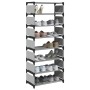Zapatero 8 niveles gris 54x28x124 cm tejido no tejido de , Zapateros y organizadores de calzado - Ref: Foro24-4100623, Precio...