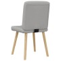 Sillas de comedor 2 uds tela gris nube de , Sillas de comedor - Ref: Foro24-4101100, Precio: 106,42 €, Descuento: %