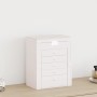 Joyero de 6 niveles con espejo y cerradura blanco de , Soportes para joyería - Ref: Foro24-4103564, Precio: 64,06 €, Descuent...