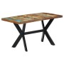 Mesa de comedor de madera maciza reciclada 140x70x75 cm en Mesas de comedor | Comprar online en Foru.es