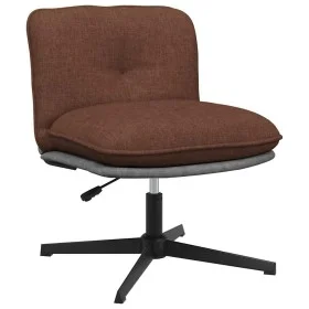 Silla de oficina giratoria de tela marrón de , Sillas - Ref: Foro24-4105392, Precio: 115,24 €, Descuento: %