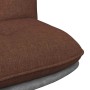 Silla de oficina giratoria de tela marrón de , Sillas - Ref: Foro24-4105392, Precio: 116,98 €, Descuento: %