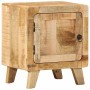 Mesilla de noche 2 uds 40x32x46 cm madera mango rugosa de , Mesitas de noche - Ref: Foro24-4104508, Precio: 210,44 €, Descuen...