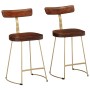 Taburetes de barra 2 uds madera maciza de mango 49x43x79 cm de , Taburetes de cocina - Ref: Foro24-4013520, Precio: 119,27 €,...