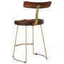 Taburetes de barra 2 uds madera maciza de mango 49x43x79 cm de , Taburetes de cocina - Ref: Foro24-4013520, Precio: 119,27 €,...