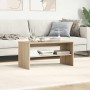 Mueble de TV madera contrachapada roble Sonoma 80x40x40cm de , Muebles TV - Ref: Foro24-859111, Precio: 44,37 €, Descuento: %
