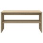 Mueble de TV madera contrachapada roble Sonoma 80x40x40cm de , Muebles TV - Ref: Foro24-859111, Precio: 44,37 €, Descuento: %