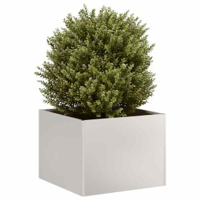 Jardinera 40x40x30 cm acero inoxidable de , Maceteros y jardineras - Ref: Foro24-860798, Precio: 54,41 €, Descuento: %