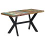 Mesa de comedor de madera maciza reciclada 140x70x75 cm en Mesas de comedor | Comprar online en Foru.es