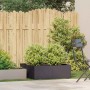 Jardinera acero negro 80x80x30 cm de , Maceteros y jardineras - Ref: Foro24-860801, Precio: 76,02 €, Descuento: %