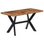 Mesa de comedor madera maciza de acacia 140x70x75 cm en Mesas de comedor | Comprar online en Foru.es