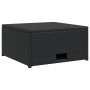 Set de muebles de jardín 4 pzas y cojines ratán sintético negro de vidaXL, Conjuntos de jardín - Ref: Foro24-43104, Precio: 4...