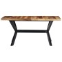 Mesa de comedor madera maciza de acacia 140x70x75 cm en Mesas de comedor | Comprar online en Foru.es
