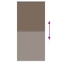 Estor Enrollable Opaco Color Café 90x210cm Tela Ancho 85,7cm de , Persianas y estores - Ref: Foro24-4011048, Precio: 22,42 €,...
