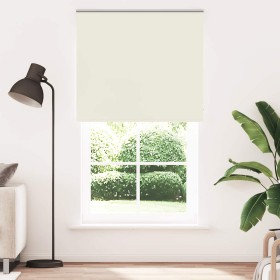 Estor Enrollable Opaco Blanco Roto 130x230cm Tela Ancho 126,6cm de , Persianas y estores - Ref: Foro24-4011732, Precio: 34,22...