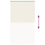 Estor Enrollable Opaco Blanco Roto 130x230cm Tela Ancho 126,6cm de , Persianas y estores - Ref: Foro24-4011732, Precio: 34,22...