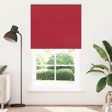 Estor Enrollable Opaco Rojo 120x210 cm Tela Ancho 116,6 cm de , Persianas y estores - Ref: Foro24-4011834, Precio: 26,38 €, D...