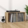 Caja para discos de vinilo madera contrachapada 71x34x36 cm de vidaXL, Almacenamiento para CD y DVD - Ref: Foro24-800120, Pre...
