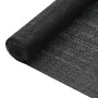 Black HDPE privacy net 1.2x50 m 75 g/m² by vidaXL, Umbrellas - Ref: Foro24-149322, Price: 58,91 €, Discount: %