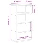 Mueble auxiliar con cajones ODDA 40x24x79 cm madera maciza pino de , Aparadores - Ref: Foro24-4103593, Precio: 62,18 €, Descu...