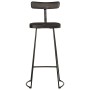 Taburetes de barra 2 uds negro 49x43x103 cm madera maciza mango de , Taburetes de cocina - Ref: Foro24-4013515, Precio: 140,0...