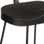 Taburetes de barra 2 uds negro 49x43x103 cm madera maciza mango de , Taburetes de cocina - Ref: Foro24-4013515, Precio: 140,0...