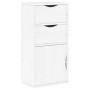 Mueble auxiliar con cajones ODDA blanco 40x24x79 cm madera pino de , Aparadores - Ref: Foro24-4103598, Precio: 69,59 €, Descu...