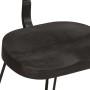 Taburetes de barra 2 uds negro 49x43x79 cm madera maciza mango de , Taburetes de cocina - Ref: Foro24-4013517, Precio: 118,41...