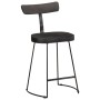 Taburetes de barra 2 uds negro 49x43x79 cm madera maciza mango de , Taburetes de cocina - Ref: Foro24-4013517, Precio: 118,41...
