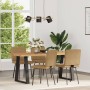 Sillas de comedor 4 unidades terciopelo marrón de , Sillas de comedor - Ref: Foro24-3315264, Precio: 176,53 €, Descuento: %