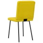 Sillas de comedor 4 unidades terciopelo amarillo de , Sillas de comedor - Ref: Foro24-3315293, Precio: 165,03 €, Descuento: %