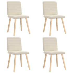 Sillas de comedor 4 unidades lino de , Sillas de comedor - Ref: Foro24-3315285, Precio: 209,58 €, Descuento: %