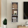 Mueble para TV madera contrachapada gris hormigón 30,5x30x90 cm de vidaXL, Muebles TV - Ref: Foro24-803352, Precio: 52,39 €, ...