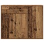 Aparador madera ingeniería madera envejecida 88x30x70 cm de , Aparadores - Ref: Foro24-861140, Precio: 93,38 €, Descuento: %